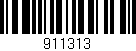 Código de barras (EAN, GTIN, SKU, ISBN): '911313'