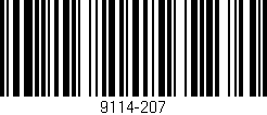 Código de barras (EAN, GTIN, SKU, ISBN): '9114-207'