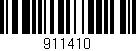 Código de barras (EAN, GTIN, SKU, ISBN): '911410'