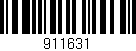 Código de barras (EAN, GTIN, SKU, ISBN): '911631'