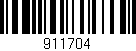 Código de barras (EAN, GTIN, SKU, ISBN): '911704'