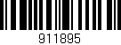 Código de barras (EAN, GTIN, SKU, ISBN): '911895'