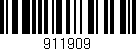 Código de barras (EAN, GTIN, SKU, ISBN): '911909'