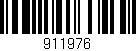 Código de barras (EAN, GTIN, SKU, ISBN): '911976'