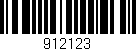 Código de barras (EAN, GTIN, SKU, ISBN): '912123'
