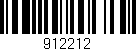 Código de barras (EAN, GTIN, SKU, ISBN): '912212'