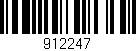 Código de barras (EAN, GTIN, SKU, ISBN): '912247'