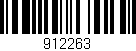Código de barras (EAN, GTIN, SKU, ISBN): '912263'