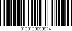 Código de barras (EAN, GTIN, SKU, ISBN): '9123123890974'