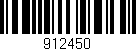 Código de barras (EAN, GTIN, SKU, ISBN): '912450'