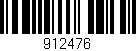 Código de barras (EAN, GTIN, SKU, ISBN): '912476'