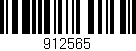 Código de barras (EAN, GTIN, SKU, ISBN): '912565'