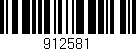 Código de barras (EAN, GTIN, SKU, ISBN): '912581'