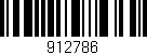 Código de barras (EAN, GTIN, SKU, ISBN): '912786'