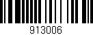 Código de barras (EAN, GTIN, SKU, ISBN): '913006'