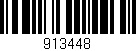 Código de barras (EAN, GTIN, SKU, ISBN): '913448'