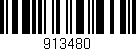 Código de barras (EAN, GTIN, SKU, ISBN): '913480'