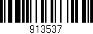 Código de barras (EAN, GTIN, SKU, ISBN): '913537'