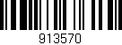 Código de barras (EAN, GTIN, SKU, ISBN): '913570'