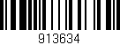 Código de barras (EAN, GTIN, SKU, ISBN): '913634'