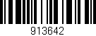 Código de barras (EAN, GTIN, SKU, ISBN): '913642'