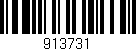Código de barras (EAN, GTIN, SKU, ISBN): '913731'