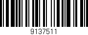 Código de barras (EAN, GTIN, SKU, ISBN): '9137511'
