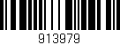 Código de barras (EAN, GTIN, SKU, ISBN): '913979'