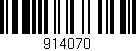 Código de barras (EAN, GTIN, SKU, ISBN): '914070'