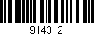 Código de barras (EAN, GTIN, SKU, ISBN): '914312'