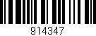 Código de barras (EAN, GTIN, SKU, ISBN): '914347'