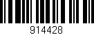 Código de barras (EAN, GTIN, SKU, ISBN): '914428'
