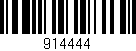 Código de barras (EAN, GTIN, SKU, ISBN): '914444'
