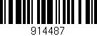 Código de barras (EAN, GTIN, SKU, ISBN): '914487'