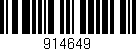 Código de barras (EAN, GTIN, SKU, ISBN): '914649'