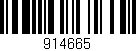 Código de barras (EAN, GTIN, SKU, ISBN): '914665'