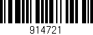 Código de barras (EAN, GTIN, SKU, ISBN): '914721'