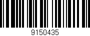 Código de barras (EAN, GTIN, SKU, ISBN): '9150435'
