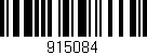 Código de barras (EAN, GTIN, SKU, ISBN): '915084'