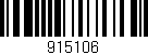 Código de barras (EAN, GTIN, SKU, ISBN): '915106'