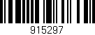 Código de barras (EAN, GTIN, SKU, ISBN): '915297'
