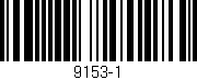 Código de barras (EAN, GTIN, SKU, ISBN): '9153-1'