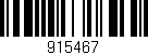 Código de barras (EAN, GTIN, SKU, ISBN): '915467'