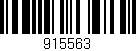 Código de barras (EAN, GTIN, SKU, ISBN): '915563'