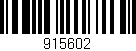 Código de barras (EAN, GTIN, SKU, ISBN): '915602'