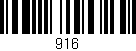 Código de barras (EAN, GTIN, SKU, ISBN): '916'