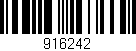 Código de barras (EAN, GTIN, SKU, ISBN): '916242'