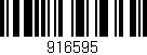 Código de barras (EAN, GTIN, SKU, ISBN): '916595'