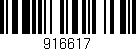Código de barras (EAN, GTIN, SKU, ISBN): '916617'