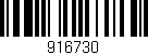 Código de barras (EAN, GTIN, SKU, ISBN): '916730'